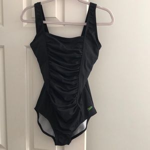 NWT black Speedo one piece
